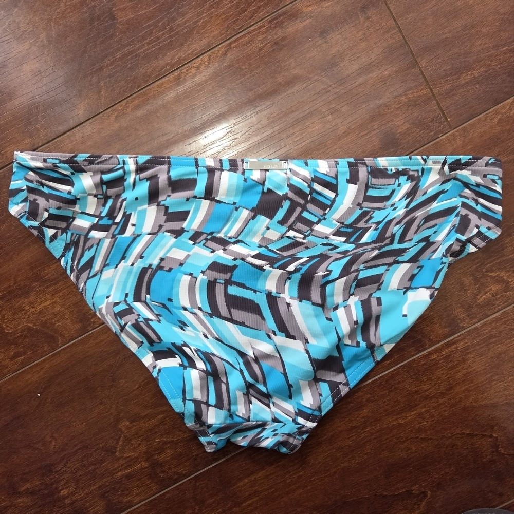 Calvin Klein Swimwear Two-piece Geometric Print Bikini Swimsuit Set Size Medium - Picture 4 of 10